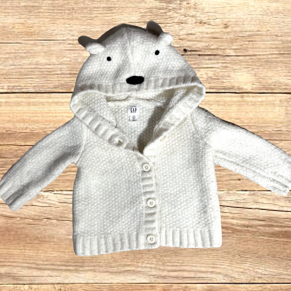 baby GAP knitted sweater! gender neutral :)